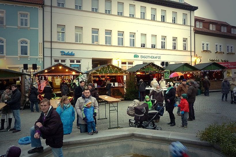 Stimmungsvoller Start Weihnachtsmarkt in Bad Frankenhausen