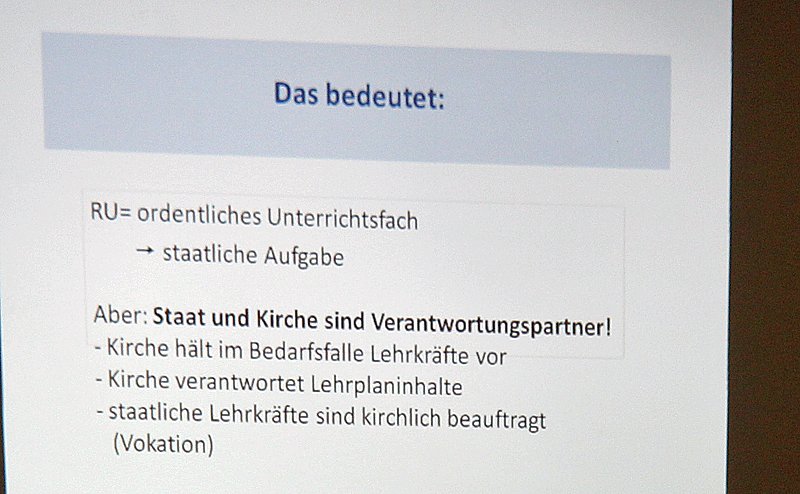 Schwerpunkt Evangelischer Religionsunterricht