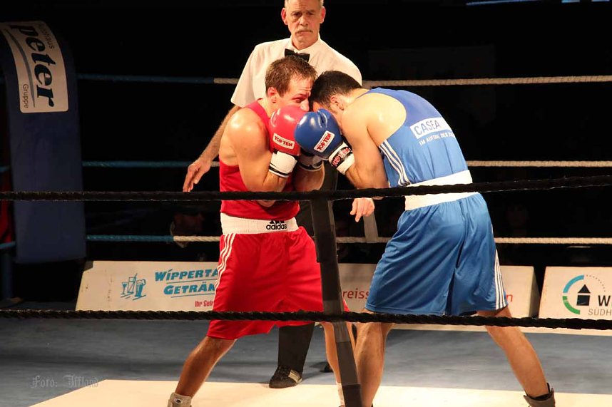 Boxnacht mit einem klaren Sie f&uuml;r den Nordh&auml;user Sportverein