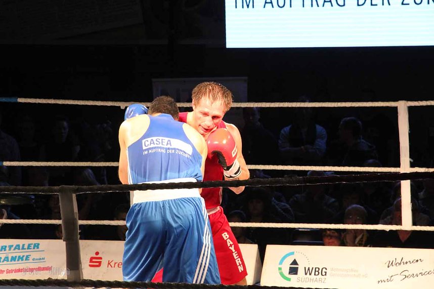 Boxnacht mit einem klaren Sie f&uuml;r den Nordh&auml;user Sportverein