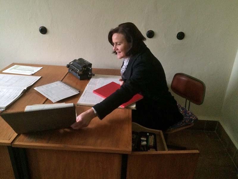 Besuch der Landr&auml;tin in der Zuckerfabrik Oldisleben