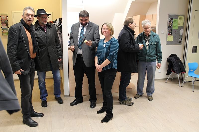 D&uuml;ne zeigte neues Domizil