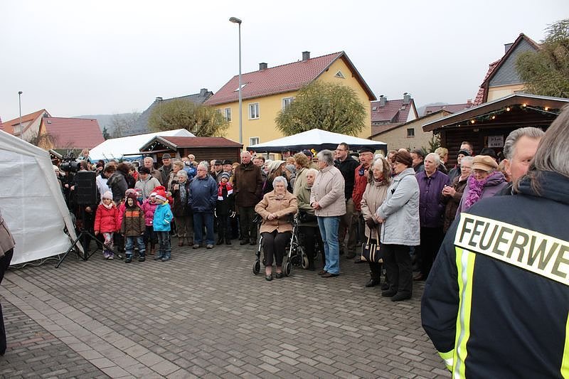 Auch in Jecha war der Weihnachtsmann