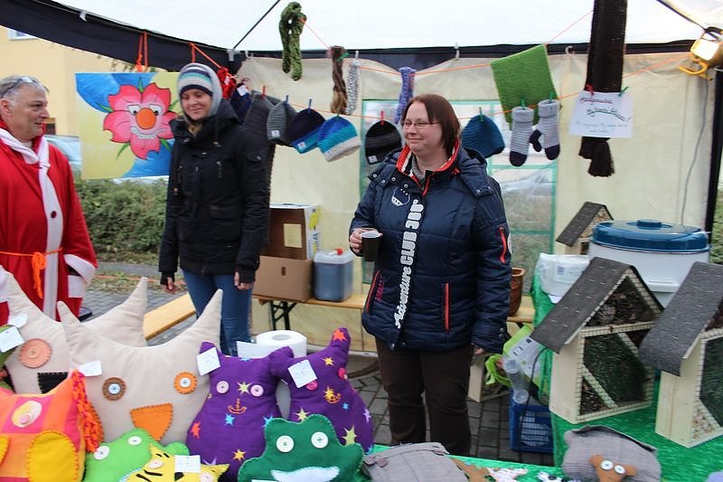 Auch in Jecha war der Weihnachtsmann