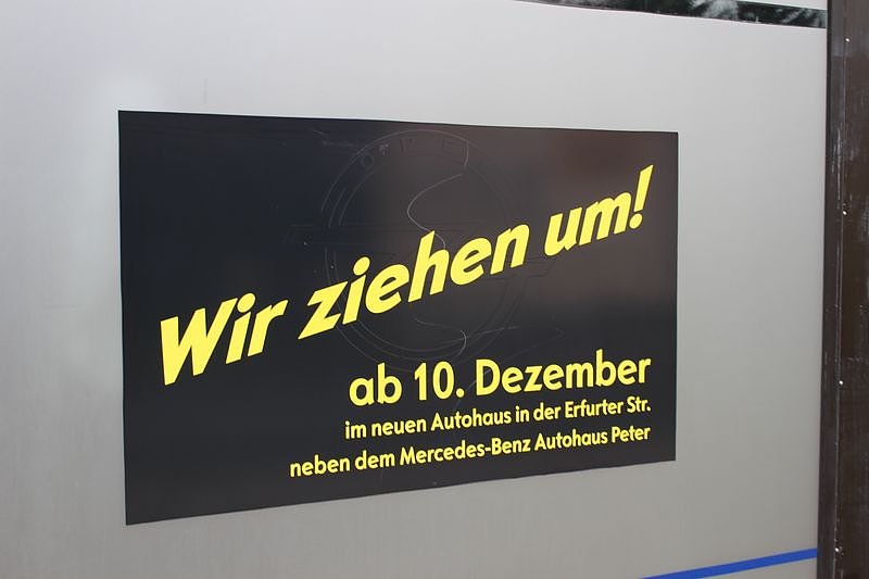 Und was wird mit dem alten Autohaus?