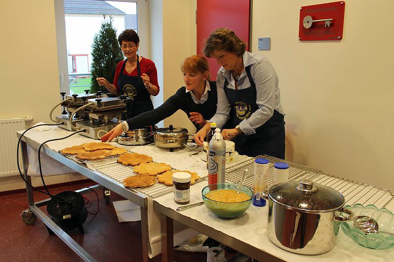 Weihnachtstafel bei der Bundeswehr