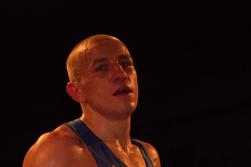 Boxnacht in der Ballspielhalle in Nordhausen