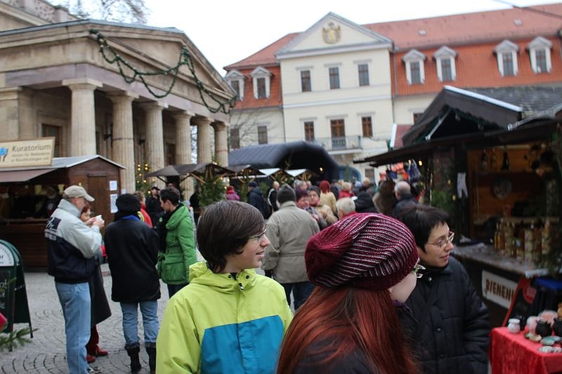 Trotz Wetterkapriolen wieder sch&ouml;ner Weihnachtsmarkt