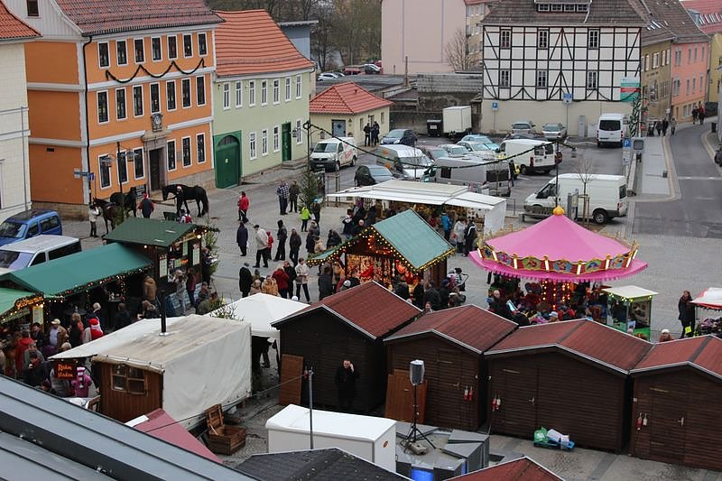 Trotz Wetterkapriolen wieder sch&ouml;ner Weihnachtsmarkt