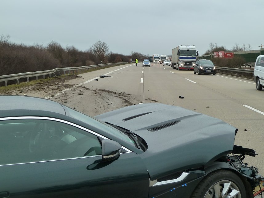 Unfall mit Jaguar