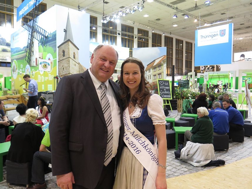 Empfang in der Th&uuml;ringen-Halle