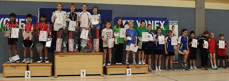 TEAM-Th&uuml;ringen gewinnt 1. YONEX - KYFFH&Auml;USER - CUP
