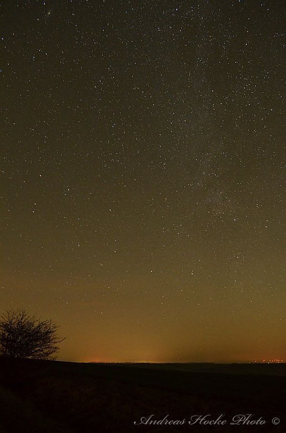 Der Nachthimmel &uuml;ber Greu&szlig;en