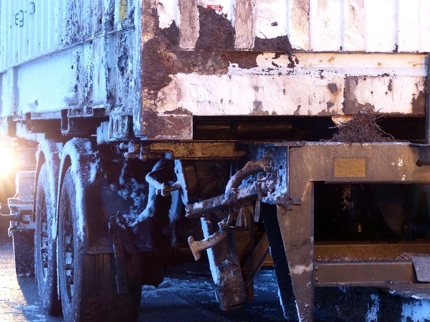 Letzte Arbeiten an der Unfallstelle