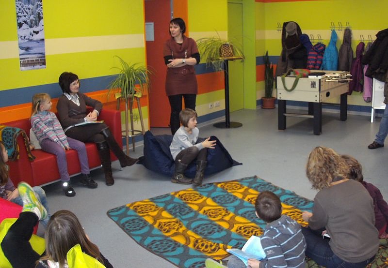 Er&ouml;ffnung des Leseclubs im Arterner Freizeitzentrum