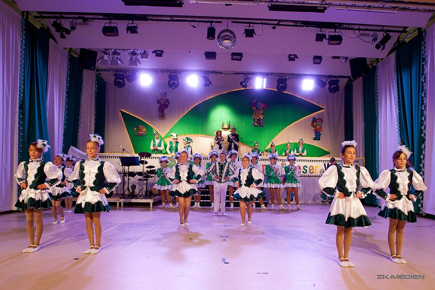 Kinderkarneval beim SCC Gr&uuml;n Wei&szlig;