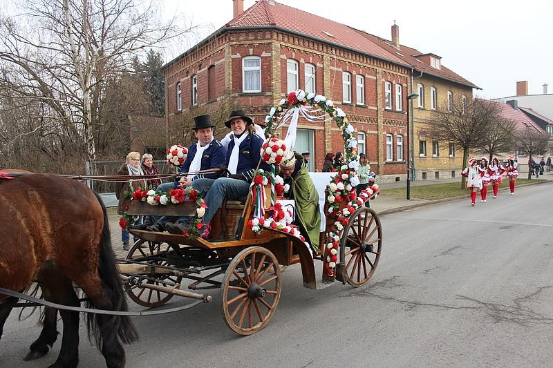 Wieder Rosensonntagsumzug in Frankenhausen
