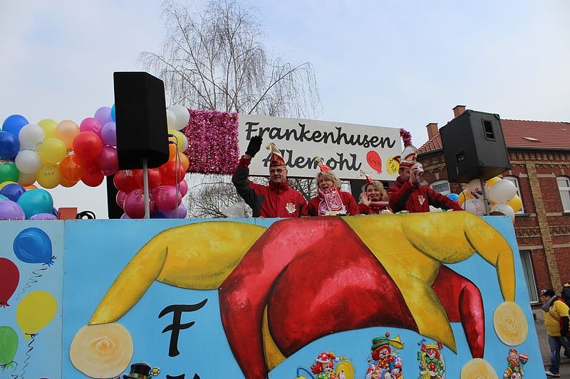 Wieder Rosensonntagsumzug in Frankenhausen