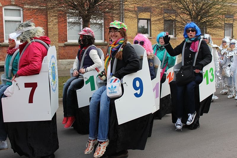 Wieder Rosensonntagsumzug in Frankenhausen