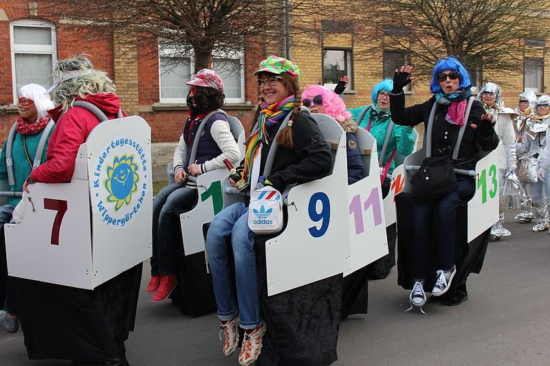 Wieder Rosensonntagsumzug in Frankenhausen