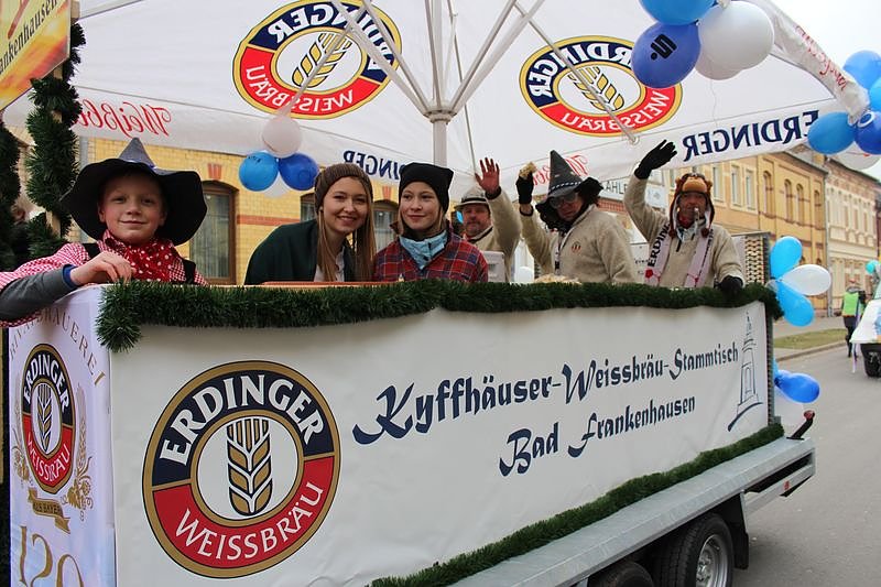 Wieder Rosensonntagsumzug in Frankenhausen