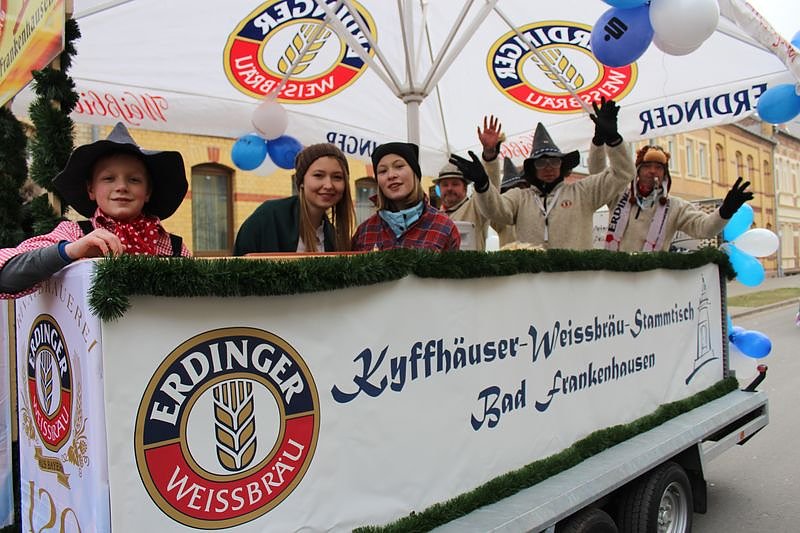 Wieder Rosensonntagsumzug in Frankenhausen