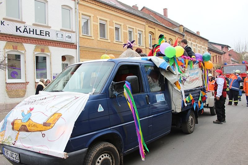 Wieder Rosensonntagsumzug in Frankenhausen
