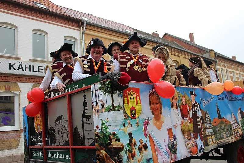 Wieder Rosensonntagsumzug in Frankenhausen