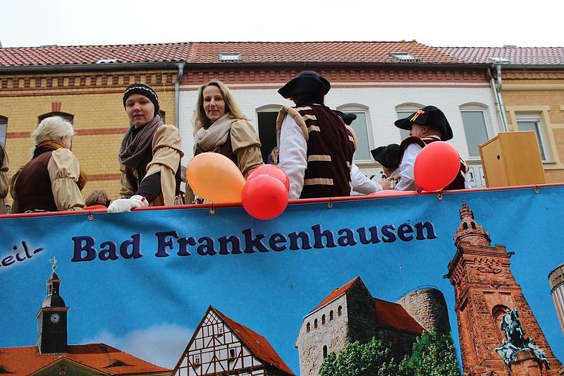 Wieder Rosensonntagsumzug in Frankenhausen