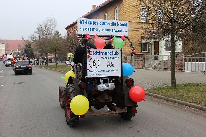 Wieder Rosensonntagsumzug in Frankenhausen