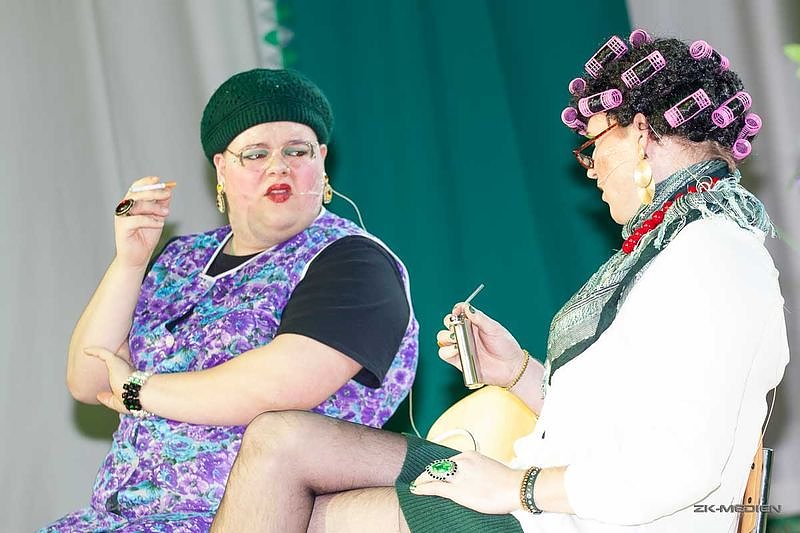 Nach dem Umzug geht es abends weiter