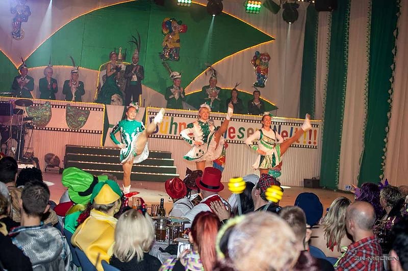 Nach dem Umzug geht es abends weiter