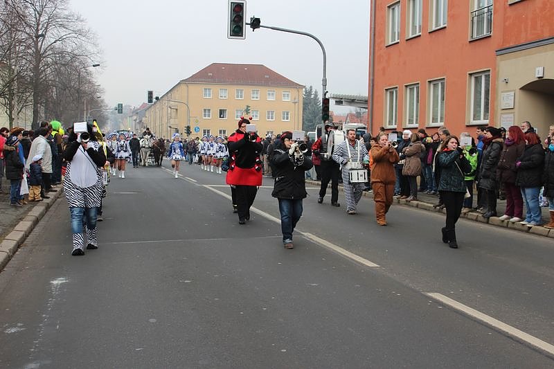N&auml;rrinnen und Narren zogen durch Sondershausen (1)
