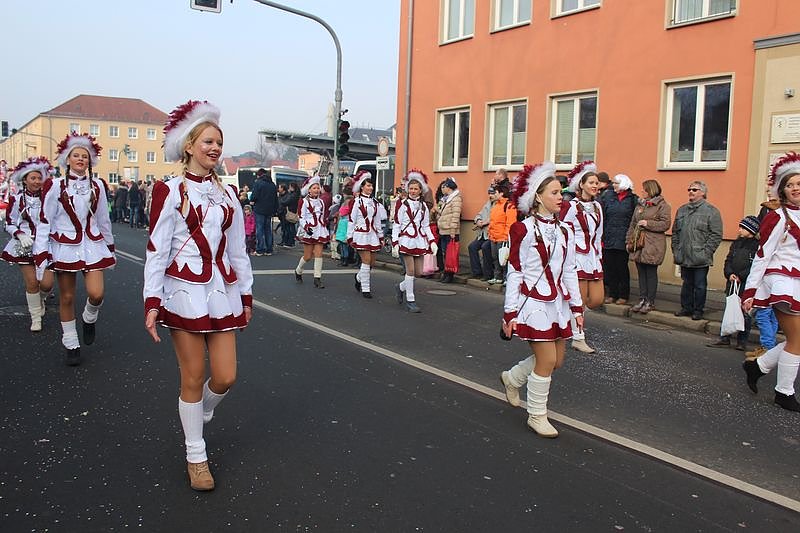 N&auml;rrinnen und Narren zogen durch Sondershausen (2)