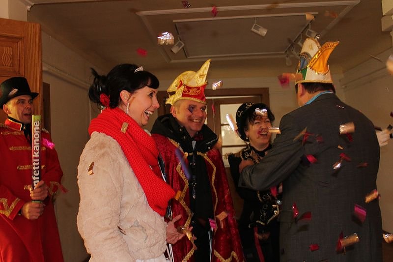 Party auf Markt und im Rathaus (1)