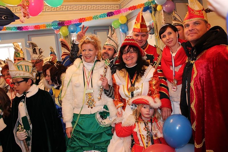 Kein richtiges Gruppenbild, aber Orden