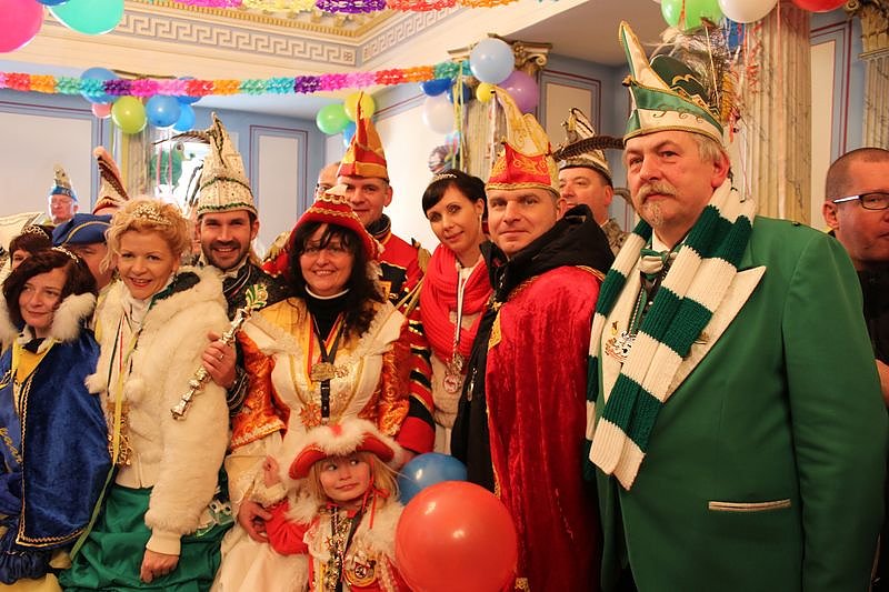 Kein richtiges Gruppenbild, aber Orden