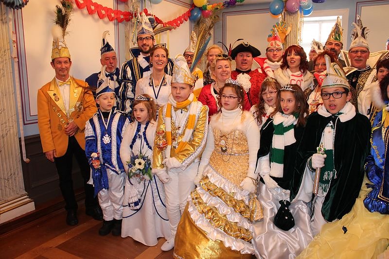 Kein richtiges Gruppenbild, aber Orden