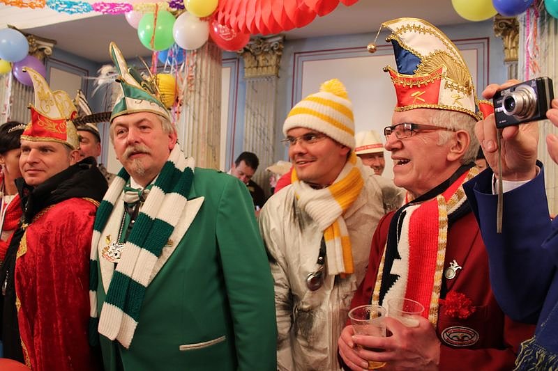 Kein richtiges Gruppenbild, aber Orden