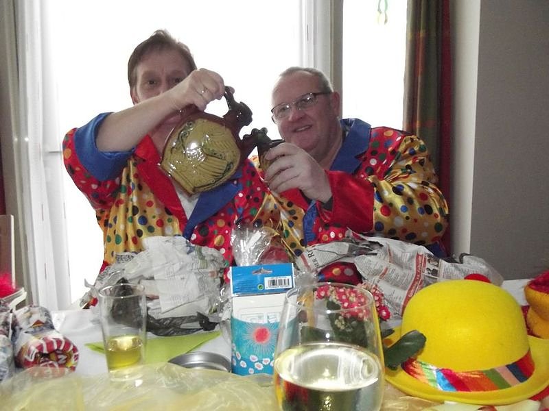 WB 4 feierte kr&auml;ftig Fasching