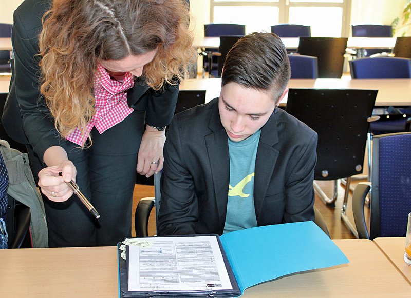 Ausbildung 2015 bei den Stadtwerken Sondershausen GmbH