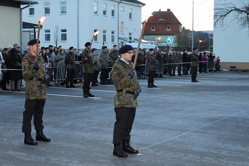 Neuer Lehrgang in Sondershausen vereidigt