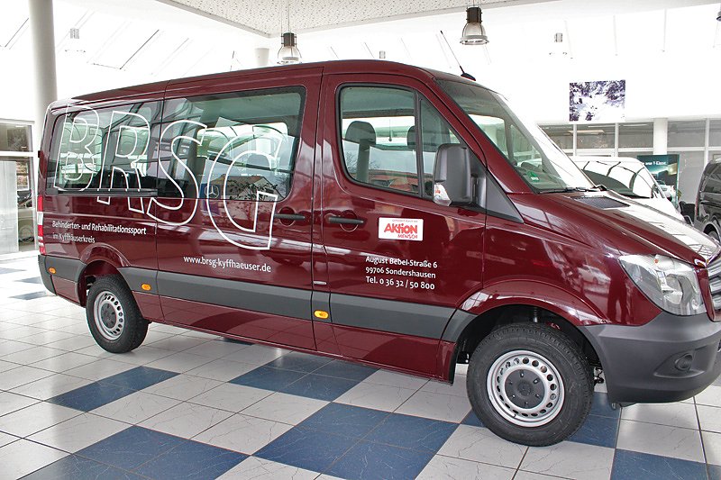 "Aktion Mensch" sponsert Fahrzeug f&uuml;r BRSG