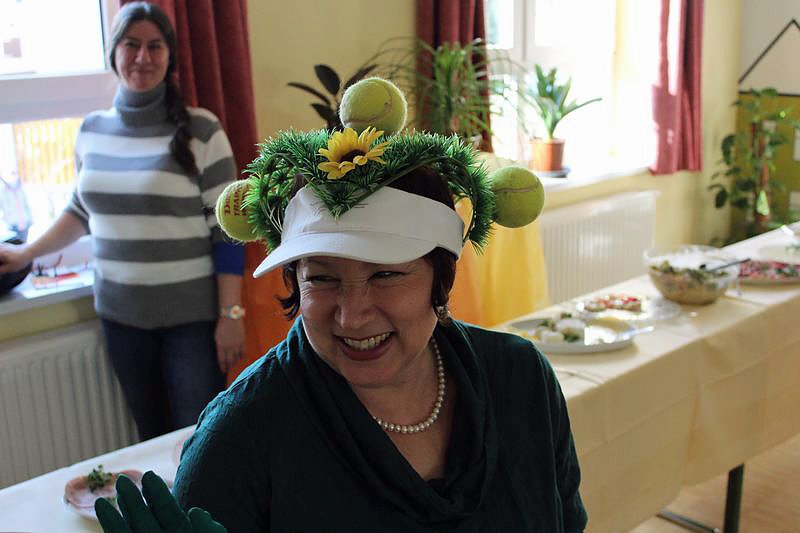 Gut beh&uuml;tete Frauentagsfeier