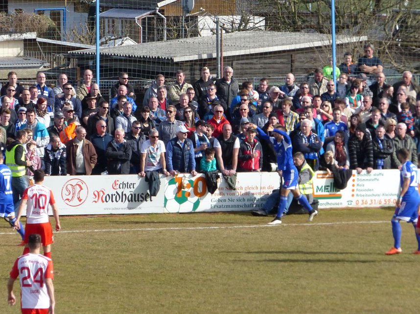 Wacker Nordhausen verliert Spitzenspiel gegen Zwickau