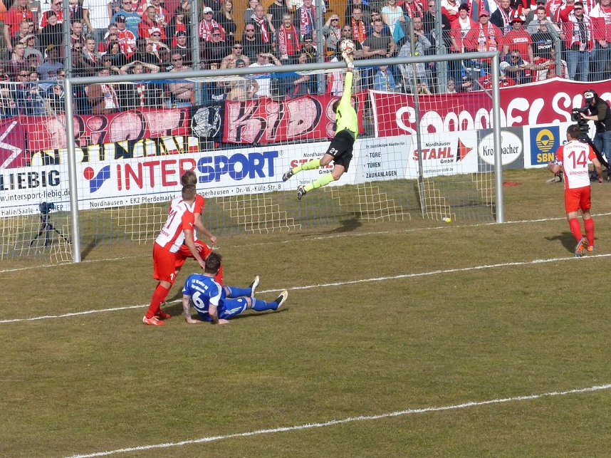Wacker Nordhausen verliert Spitzenspiel gegen Zwickau