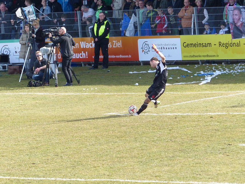 Wacker Nordhausen verliert Spitzenspiel gegen Zwickau