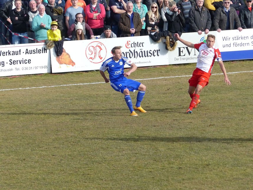 Wacker Nordhausen verliert Spitzenspiel gegen Zwickau