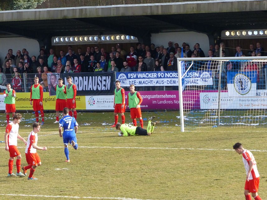 Wacker Nordhausen verliert Spitzenspiel gegen Zwickau