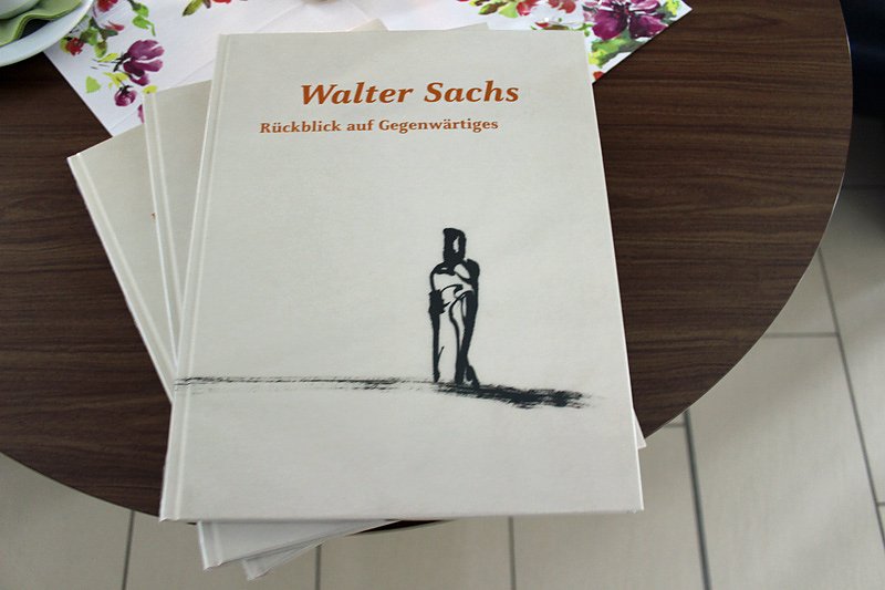 Mit neuem Buch im Kulturcaf&eacute; - Walter Sachs
